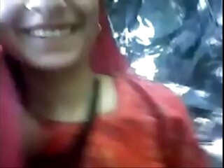 Indian Desi Village Girl Fucked overwrought BF on every side Jungle Porn Film over